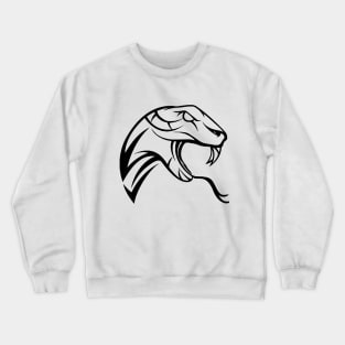 Snake Head Crewneck Sweatshirt